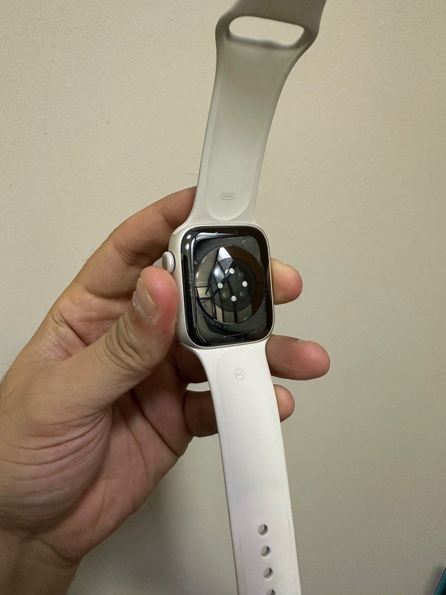 Apple Watch Series 9 Aluminum Pink 45mm — Elektronika, Bakı (2)