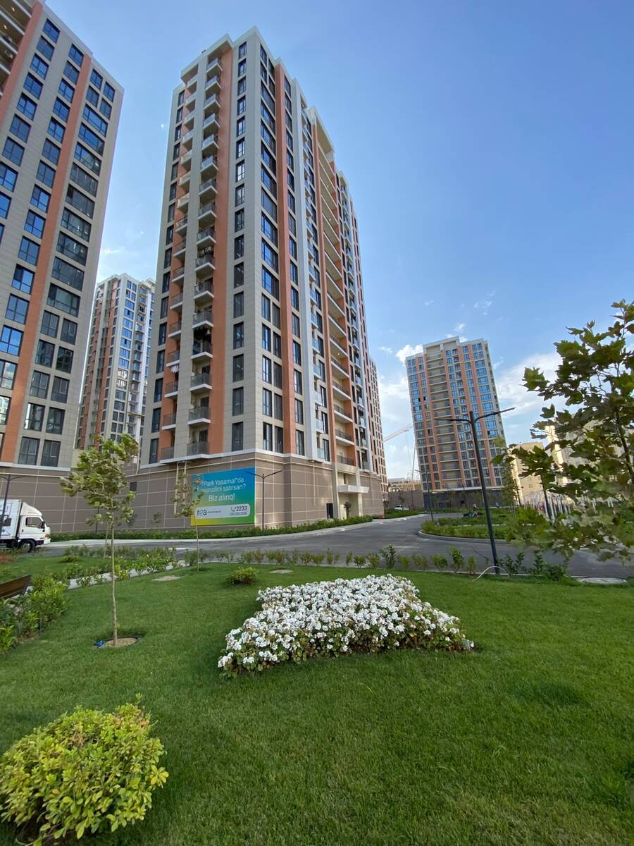 İcarəyə verilir 3 otaqlı yeni tikili 75 m² — Mənzil, Bakı (2)