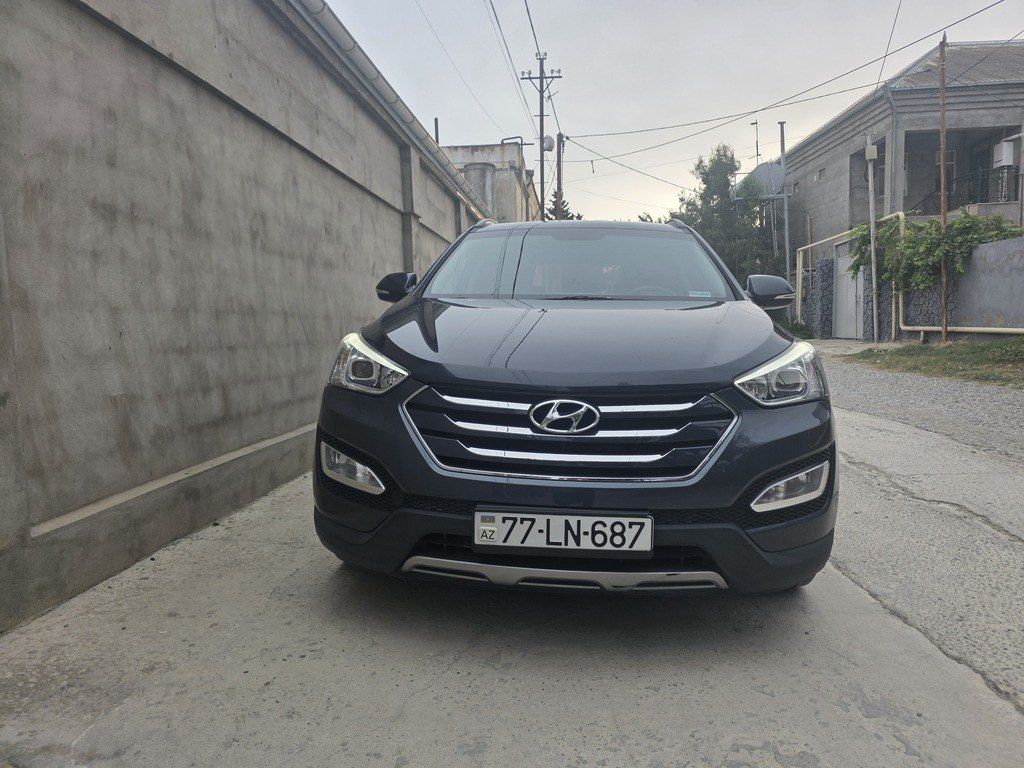 Hyundai Santa Fe, 2.0 L, 2014 il, 215 000 km — Avtomobillər, Bakı (10)