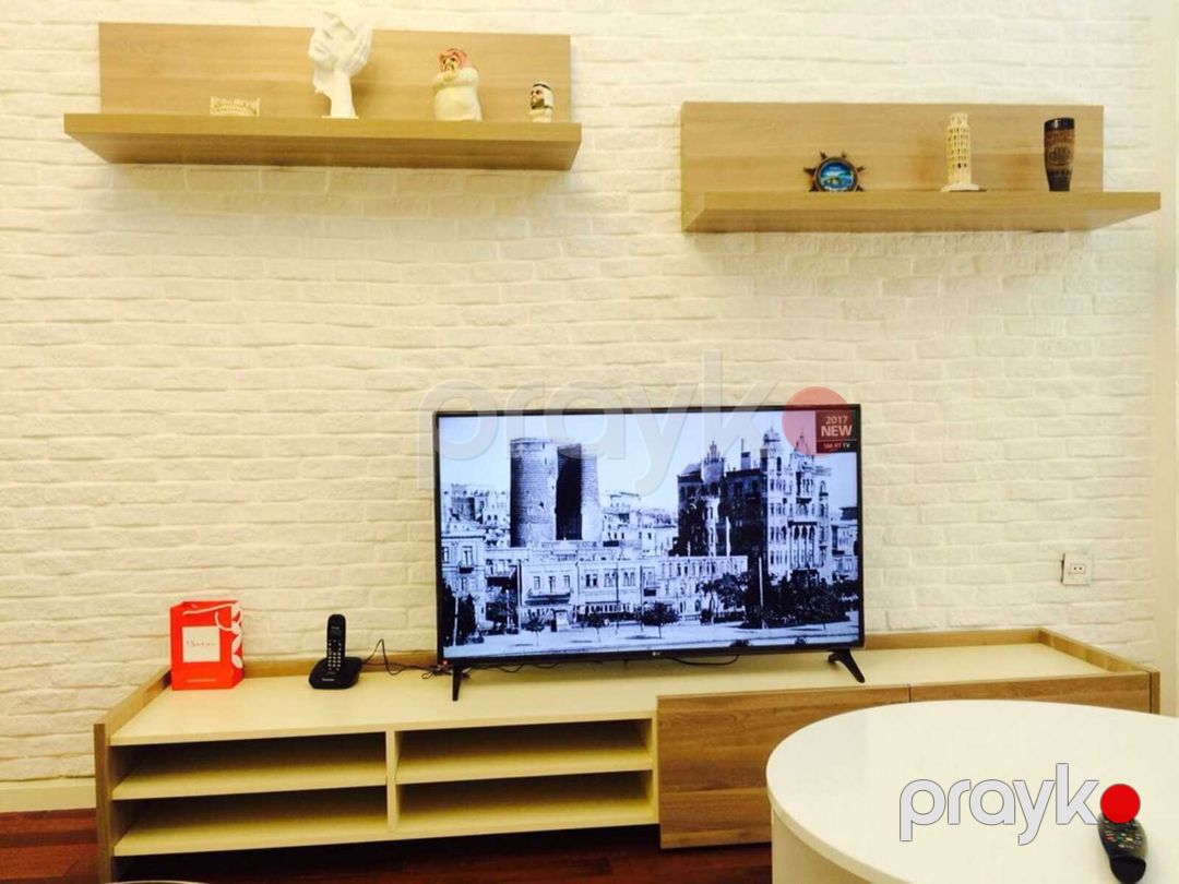 İcarəyə verilir 3 otaqlı yeni tikili 120 m² — Mənzil, Bakı (9)