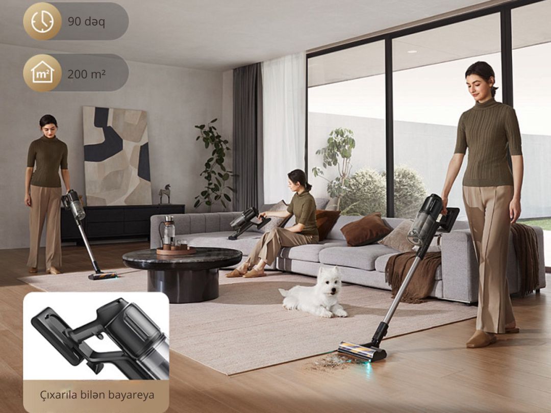 Vertikal tozsoran Dreame R20 Ultra — Ev texnikası, Bakı (4)
