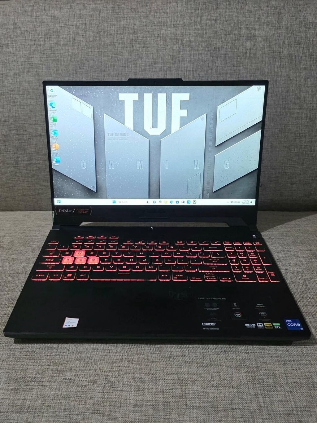 ASUS TUF Gaming F15 oyun noutbuku Texniki xüsusiyyətlər və imkanlar — Asus, Göyçay (3)