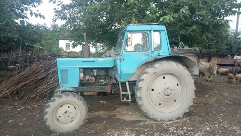 MTZ Belarus 82 traktoru - Model: MTZ Belarus 82 (4x4) - Rəng: mavi — Qusar
