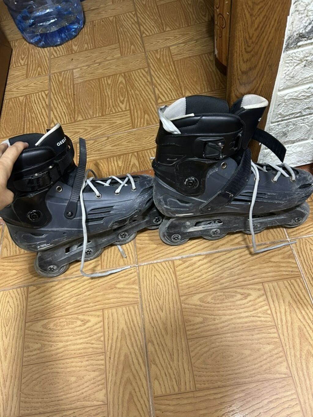 Agresiv inline konkisürmə üçün bərk qəfəsli təkərli konki cütü - Növ — İdman və istirahət, Bakı (5)
