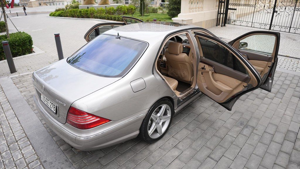 Mercedes S 55 AMG, 5.4 L, 2004 il, 150 000 km — Avtomobillər, Bakı (6)