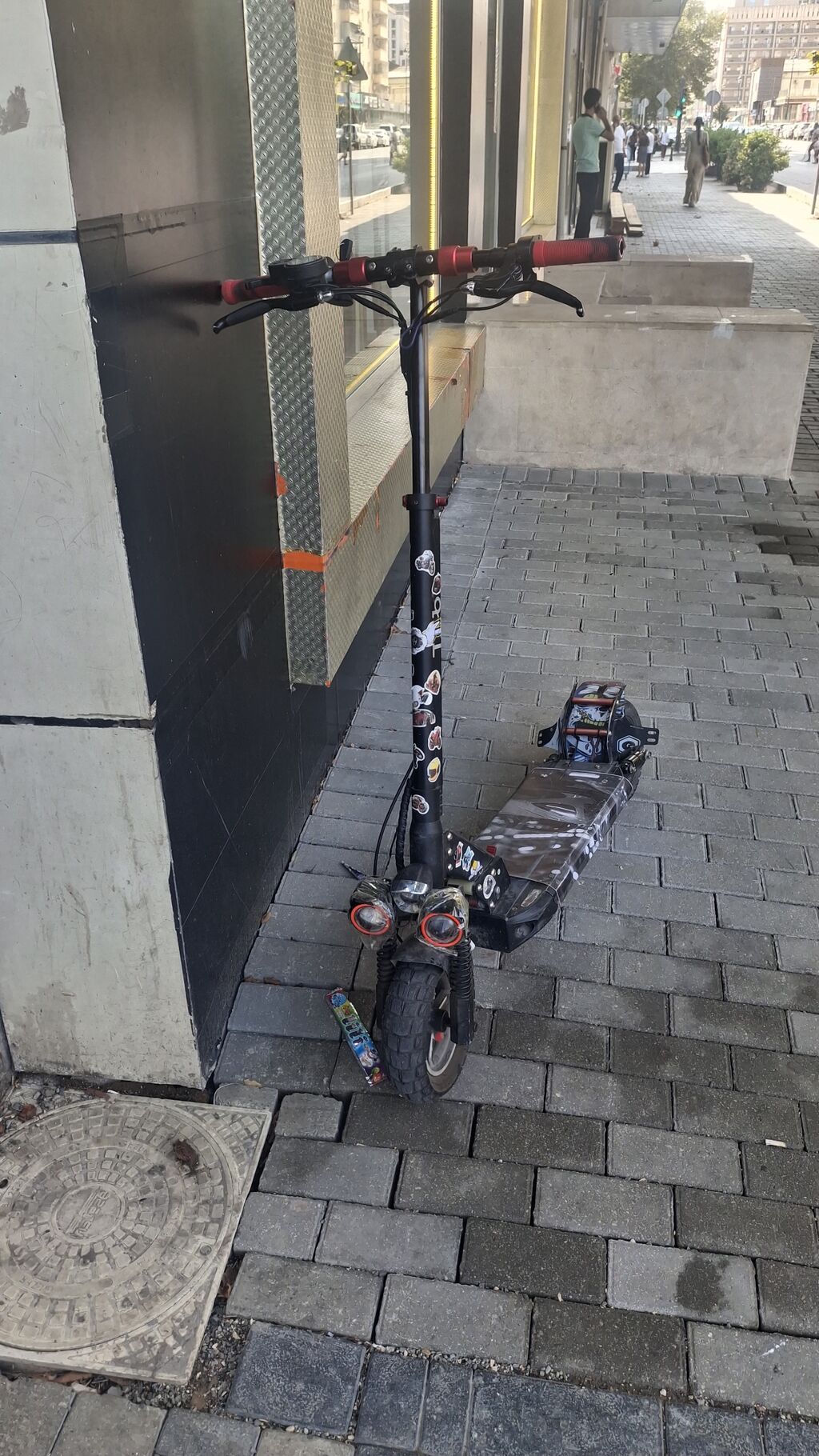 Elektrik skuter – güclü off-road tipli şəhər modeliskuter əla — İdman, hobi, istirahət, Bakı (2)