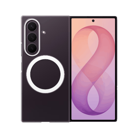 Samsung Galaxy Z Fold8 Ultra Silicone Magnet Case EF-CF976CTEGRU Clear