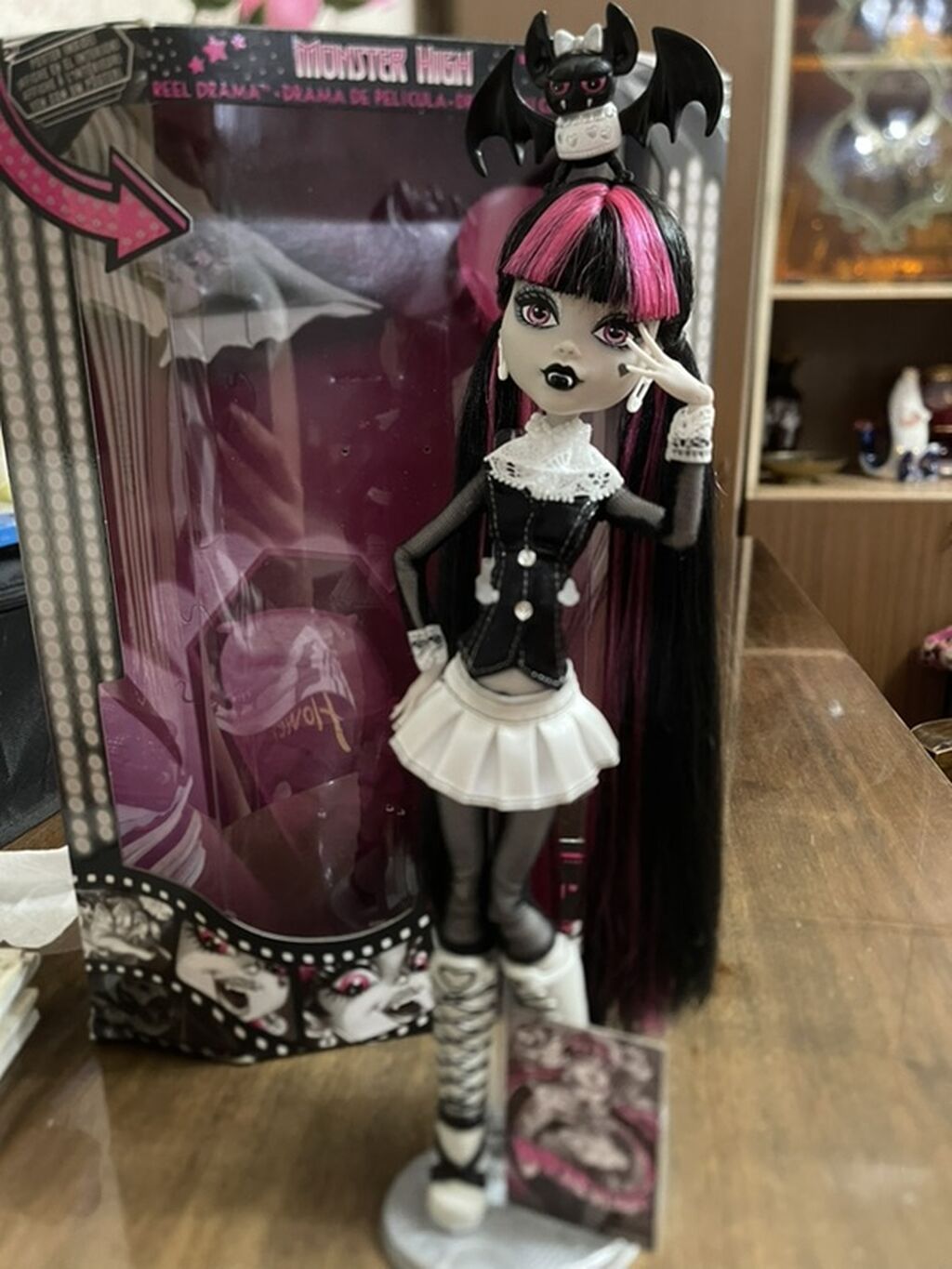 Monster High “Reel Drama” kolleksiya kuklası – Draculaura — Oyuncaqlar, Digah (2)