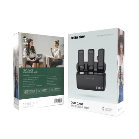 Yaxa mikrofonu Green Lion Duo Cast Wireless — Bakı