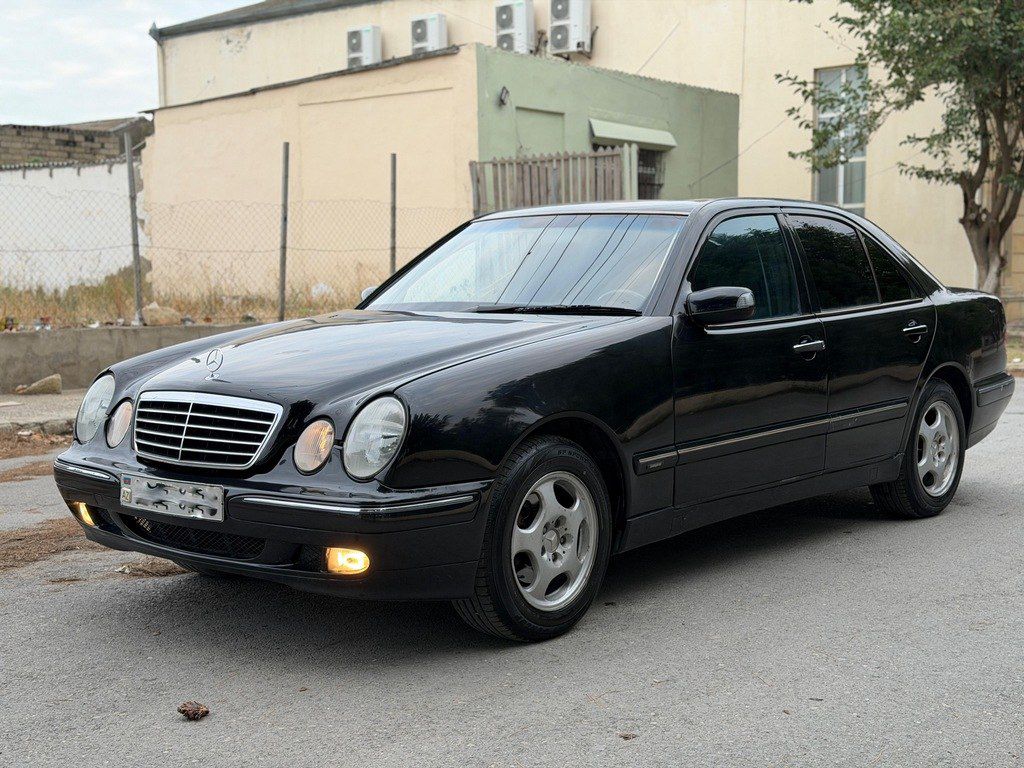 Mercedes E 240, 2.4 L, 1999 il, 420 000 km — Avtomobillər, Sumqayıt (2)