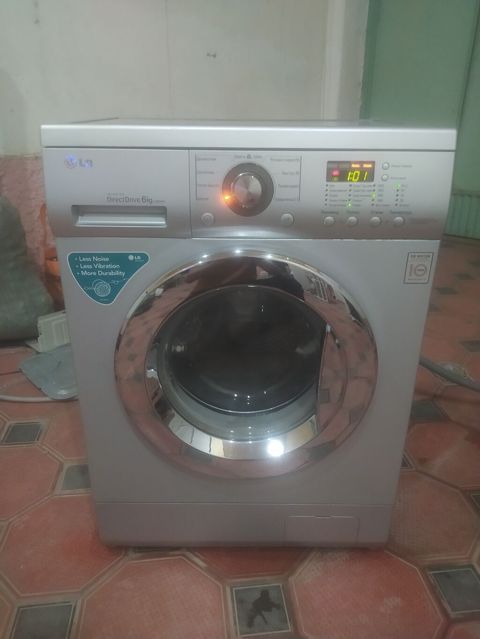 LG paltaryuyan maşın – ön yükləməli, 6 kq tutum, Direct Drive motor — Göyçay