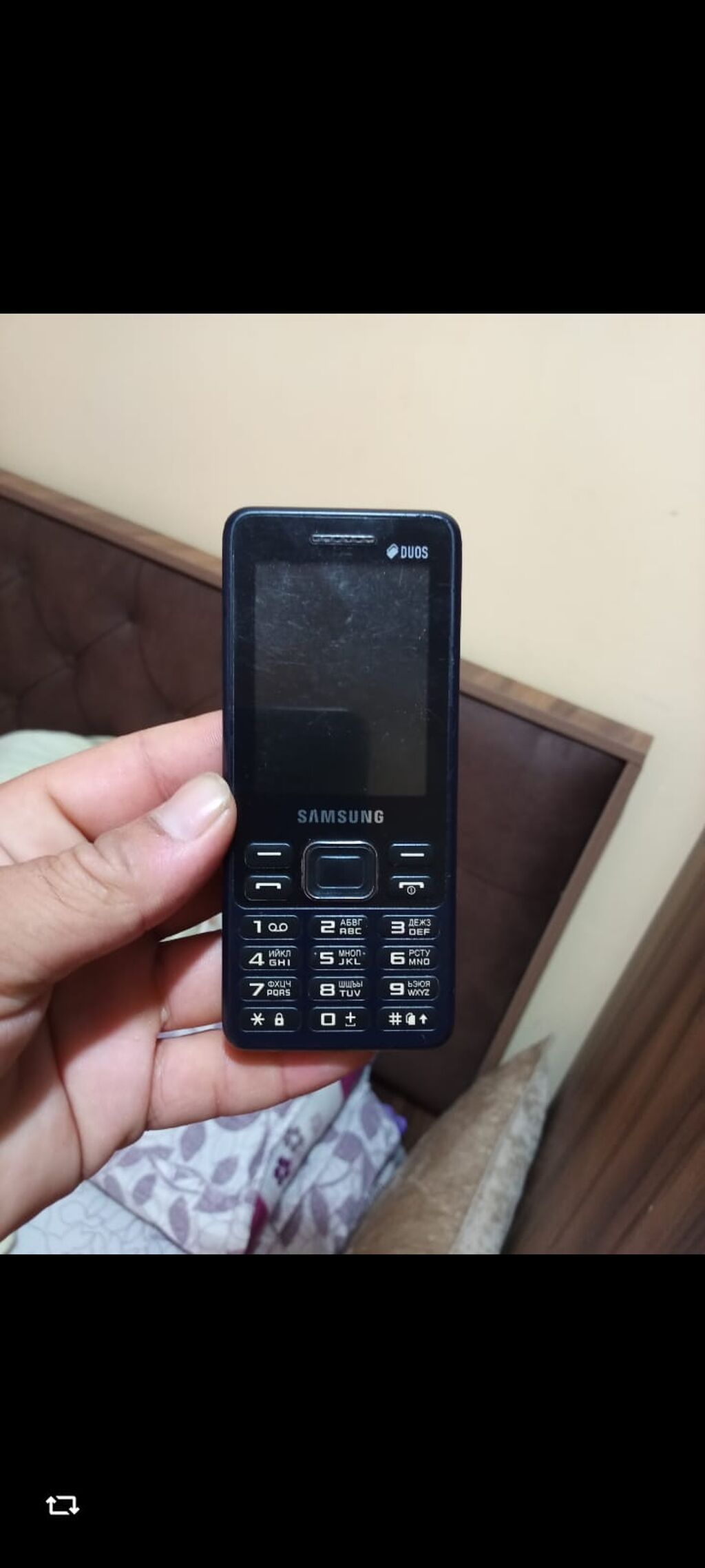 Samsung düymə telefonu - qara rəng, iki SIM kartlı — Nokia, Sumqayıt (3)