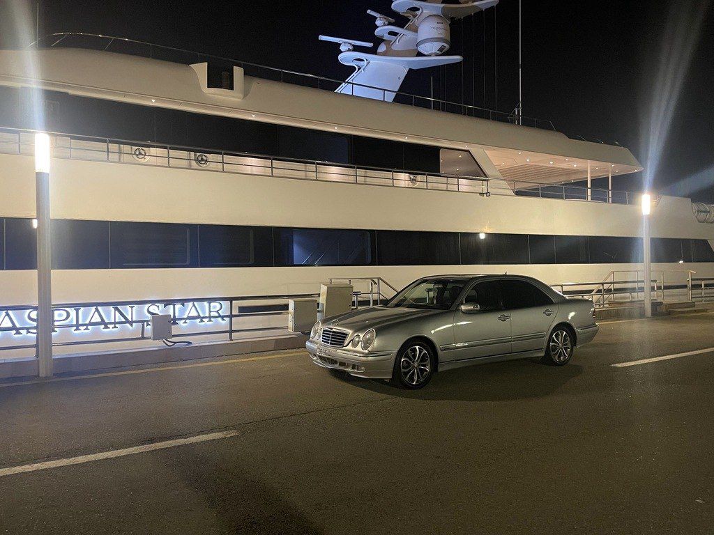 Mercedes E 200, 2.0 L, 2000 il, 383 000 km — Avtomobillər, Bakı (9)