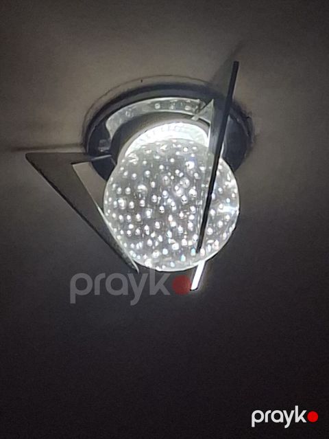 Led Çılçıraq, 1 lampa, Metal