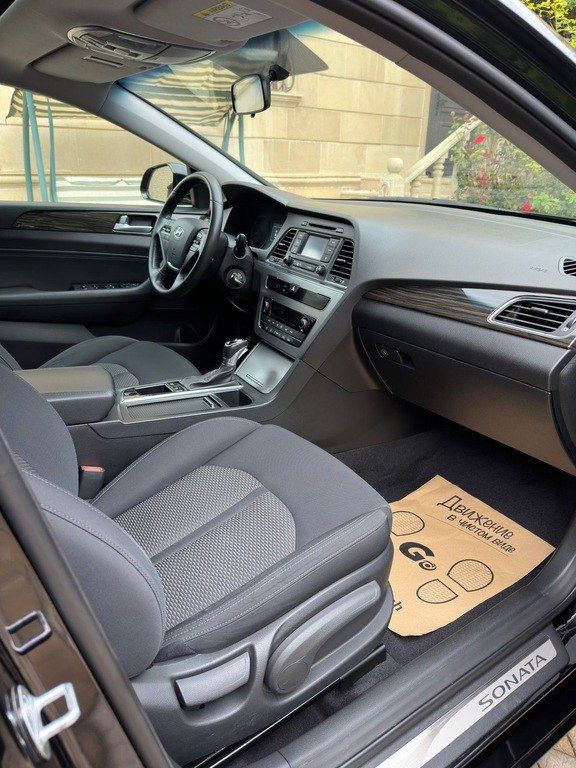 Hyundai Sonata, 2.4 L, 2015 il, 81 000 km — Avtomobillər, Bakı (7)