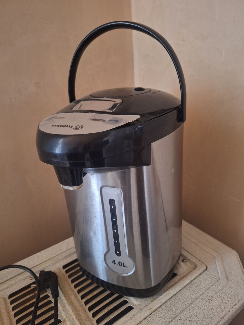 Termopot Korkmaz, 4 l, İşlənmiş, Ünvandan götürmə — Mətbəx texnikası, Gəncə (2)