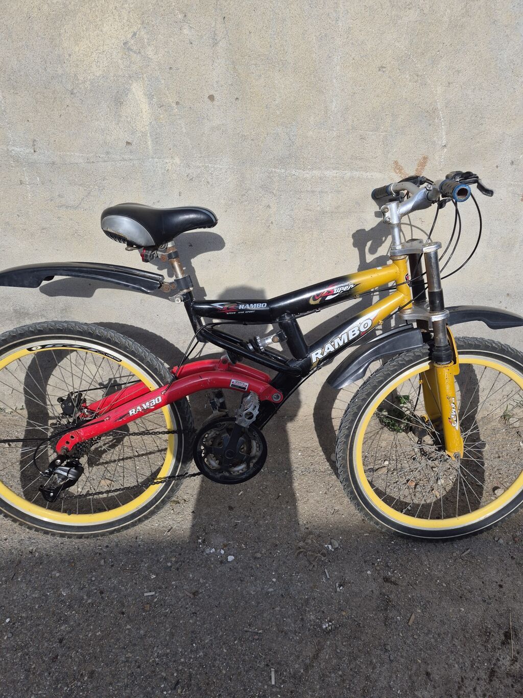 Rambo Speed and Sport dağ velosipedi - Tam asqılı (full suspension) — Dağ velosipedləri, Bakı (3)
