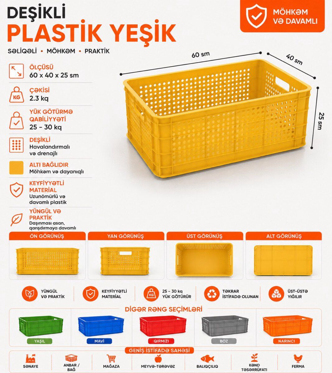 Plastik yeşik — Biznes və avadanlıq, Bakı (8)