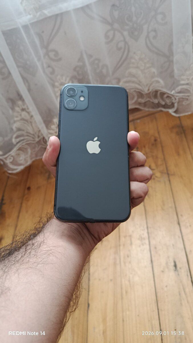 Apple iPhone 11 Black 128GB/4GB — Smartfonlar, Bakı (2)