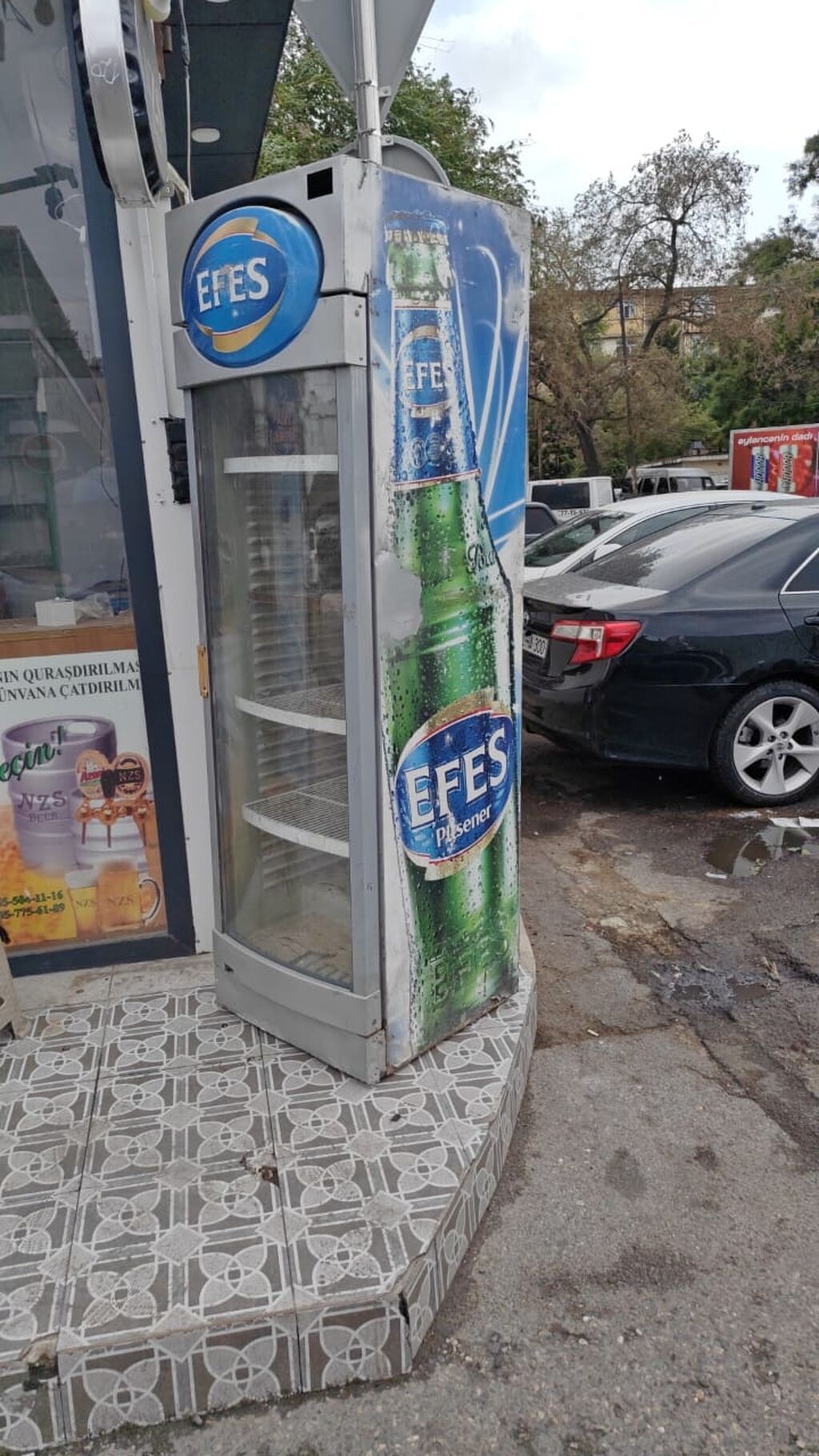 Vitrin soyuducu tam işləkdir Qazi azdir qaz vurulmalidir. Qiymet 330 — Soyuq vitrini, Bakı (3)