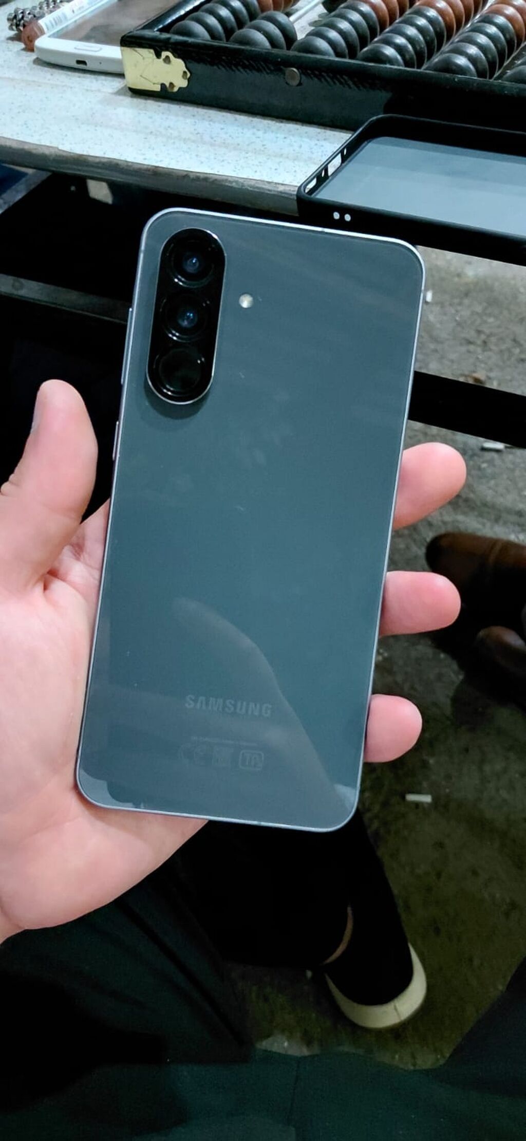 Samsung Galaxy A56 5G, 128 GB, Boz Rəng, Iki Sim Kartlı — Samsung, Sumqayıt (2)