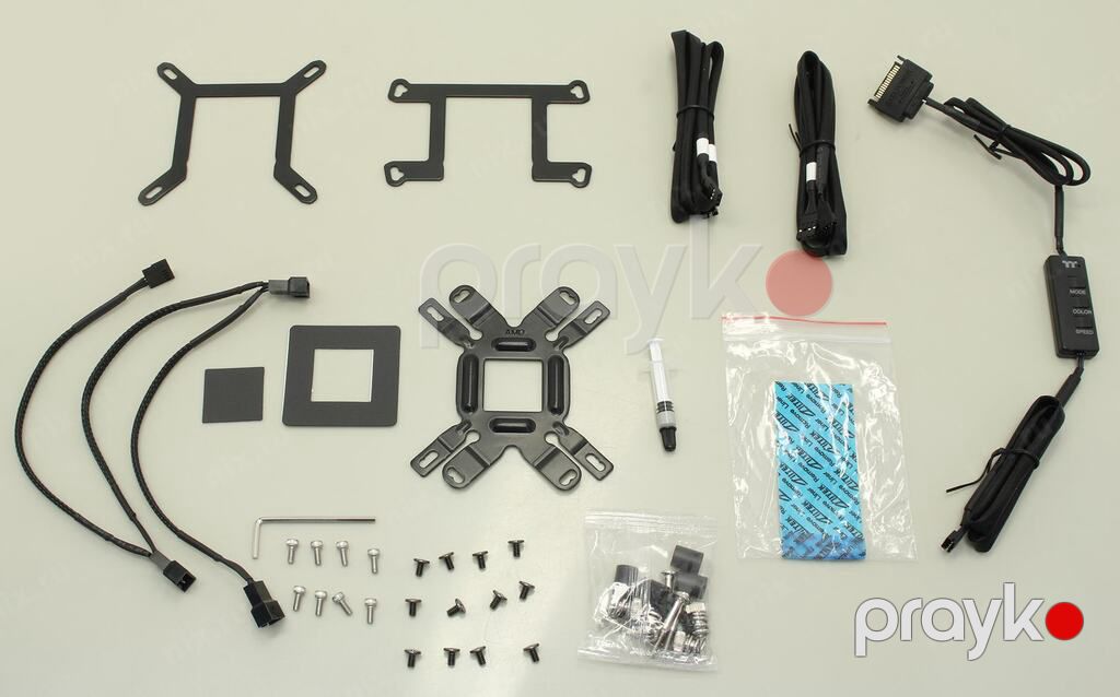 TT Floe RC360 CPU və Yaddaş AIO Maye Soyuducu Snow Edition — Kompüterlər və noutbuklar, Bakı (10)