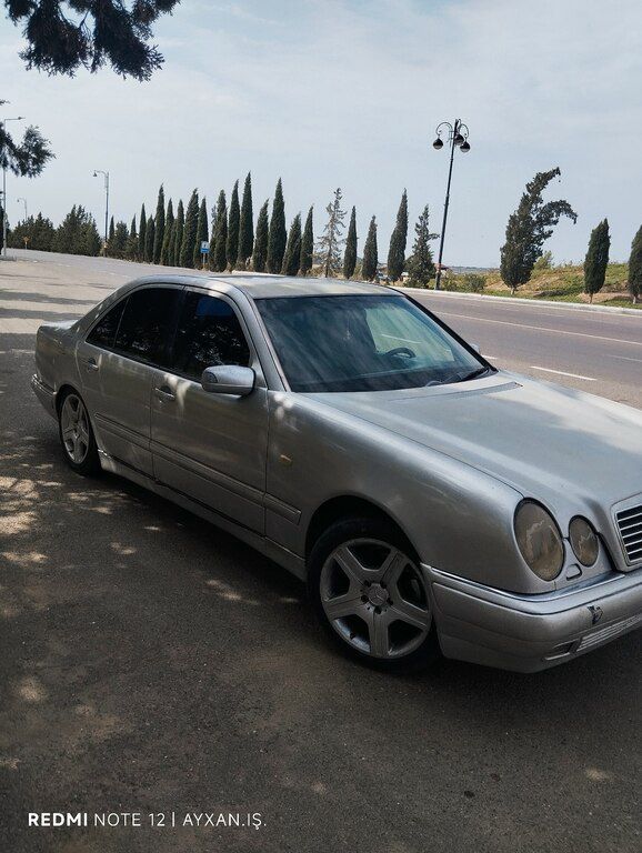 Mercedes E 280, 2.8 L, 1997 il, 450 000 km — Avtomobillər, Şamaxı (4)