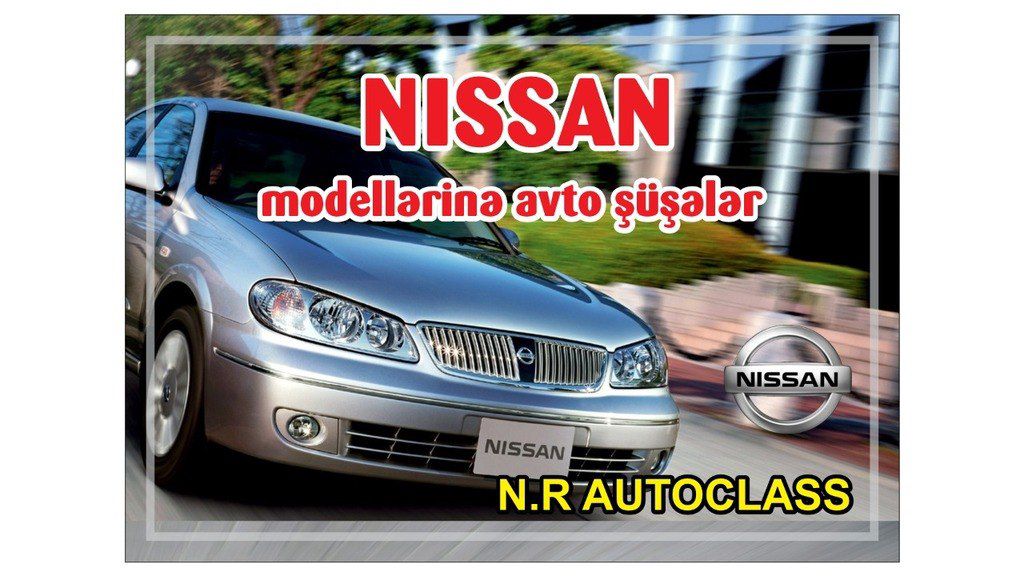 "Nissan" avtomobil şüşələri — Ehtiyat hissələri və aksesuarlar, Bakı (2)