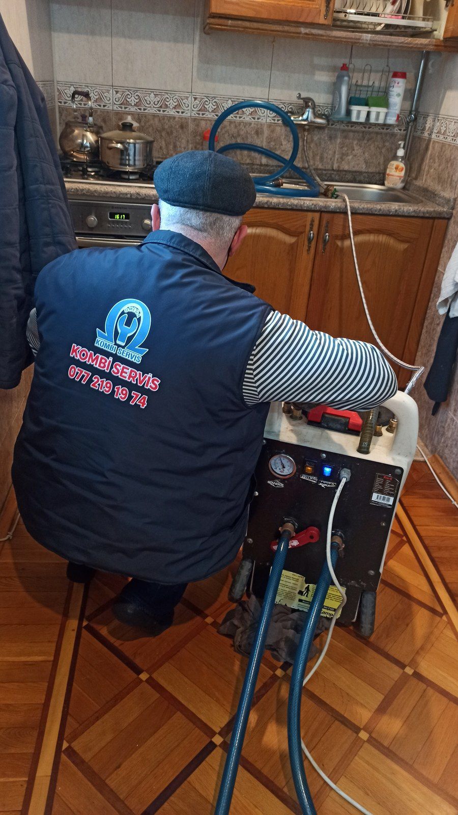 Kombi və radiatorların yuyulması / quraşdırılması — Xidmətlər, Bakı (4)