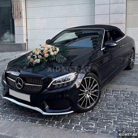 Mercedes Cclass toy masini kirayesi — Bakı