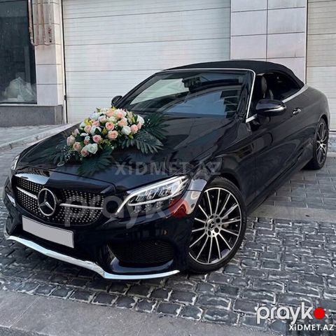 Mercedes Cclass toy masini kirayesi — Bakı