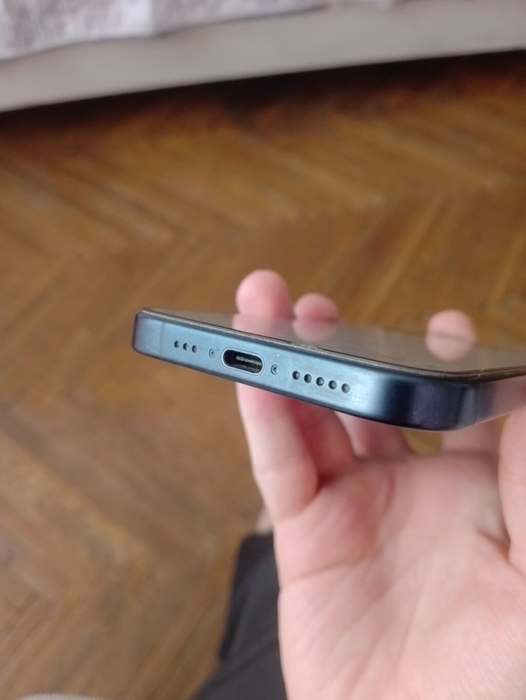 IPhone 15 Pro, 128 GB, Blue Titanium, Face ID — Apple iPhone, Zaqatala (3)