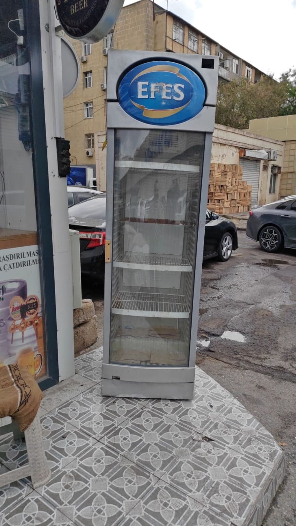 Vitrin soyuducu tam işləkdir Qazi azdir qaz vurulmalidir. Qiymet 330 — Soyuq vitrini, Bakı (2)