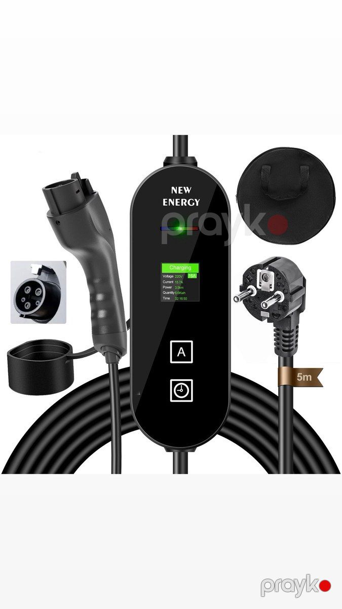 Elektromobil adapteri EVcharger “TYPE1” adapteri 220V 16A WiFi — Ehtiyat hissələri və aksesuarlar, Bakı (3)