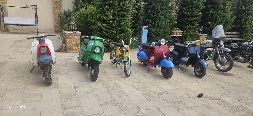 Vintage motosiklet və skuter kolleksiyası - Müxtəlif klassik model və — Motosikletlər, Bakı (7)