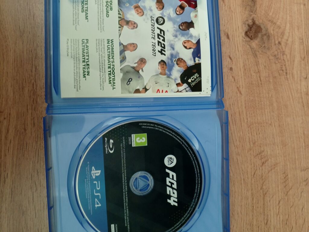 EA Sports FC 24 – PS4 oyun diski Disk cizixsizdir Elaqe:0558127020 — Konsol oyunları, Sumqayıt (3)