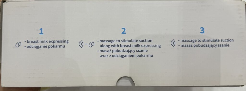 BabyOno 3‑in‑1 Electric Breast Pump – Natural Nursing Xüsusiyyətlər — Qayğı texnikası və aksesuarları, Digah (3)