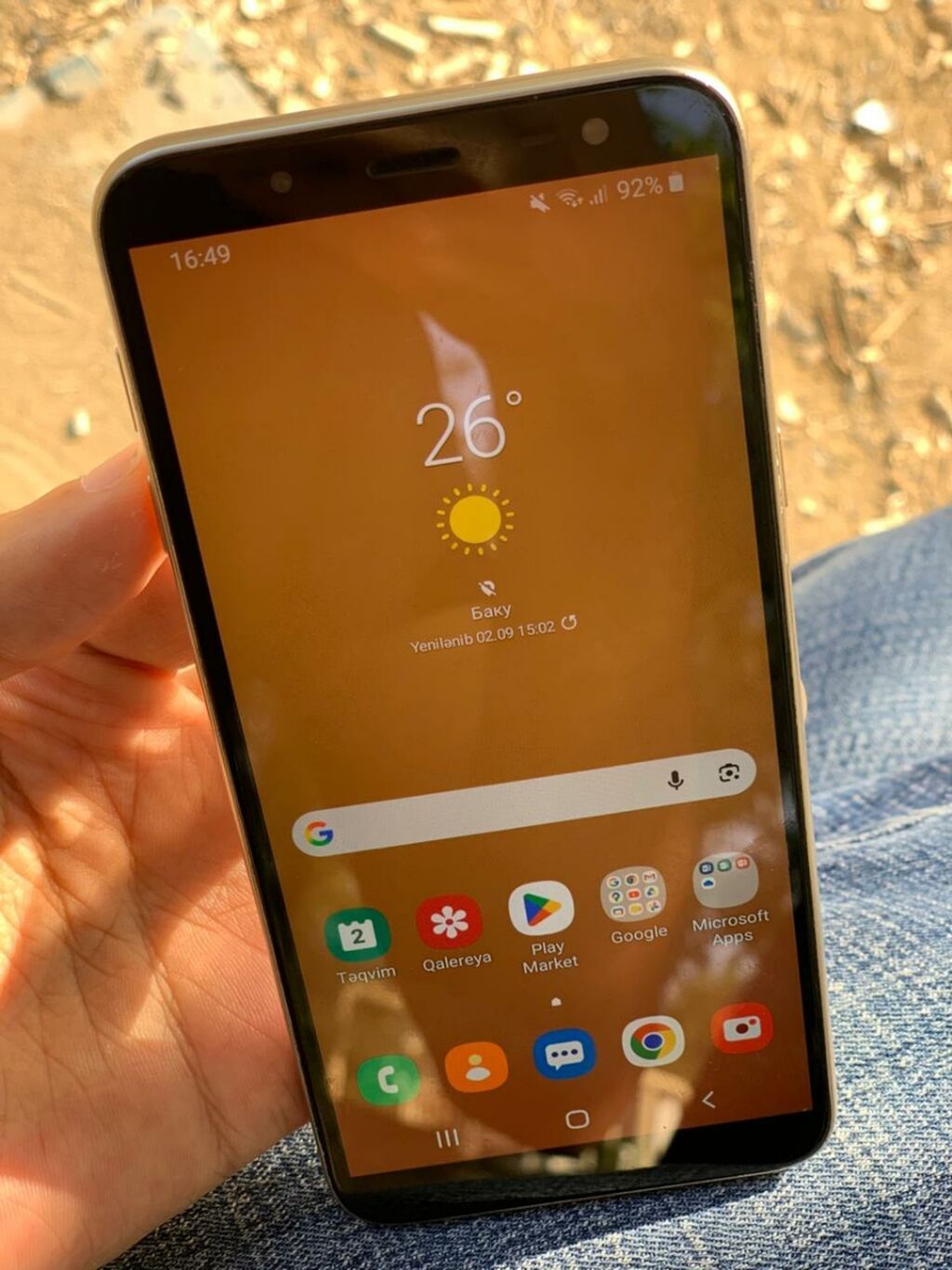 Samsung Galaxy J6, 32 GB, rəng - Gümüşü — Samsung, Bakı (9)