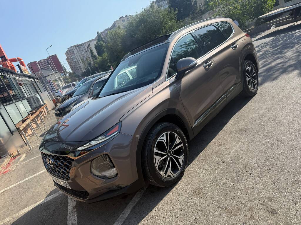 Hyundai Santa Fe, 2.0 L, 2020 il, 138 500 km — Avtomobillər, Bakı (2)