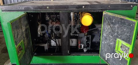 Səssiz tip dizel generator – yaşıl səsizləşdirilmiş (kanopili) — Bakı