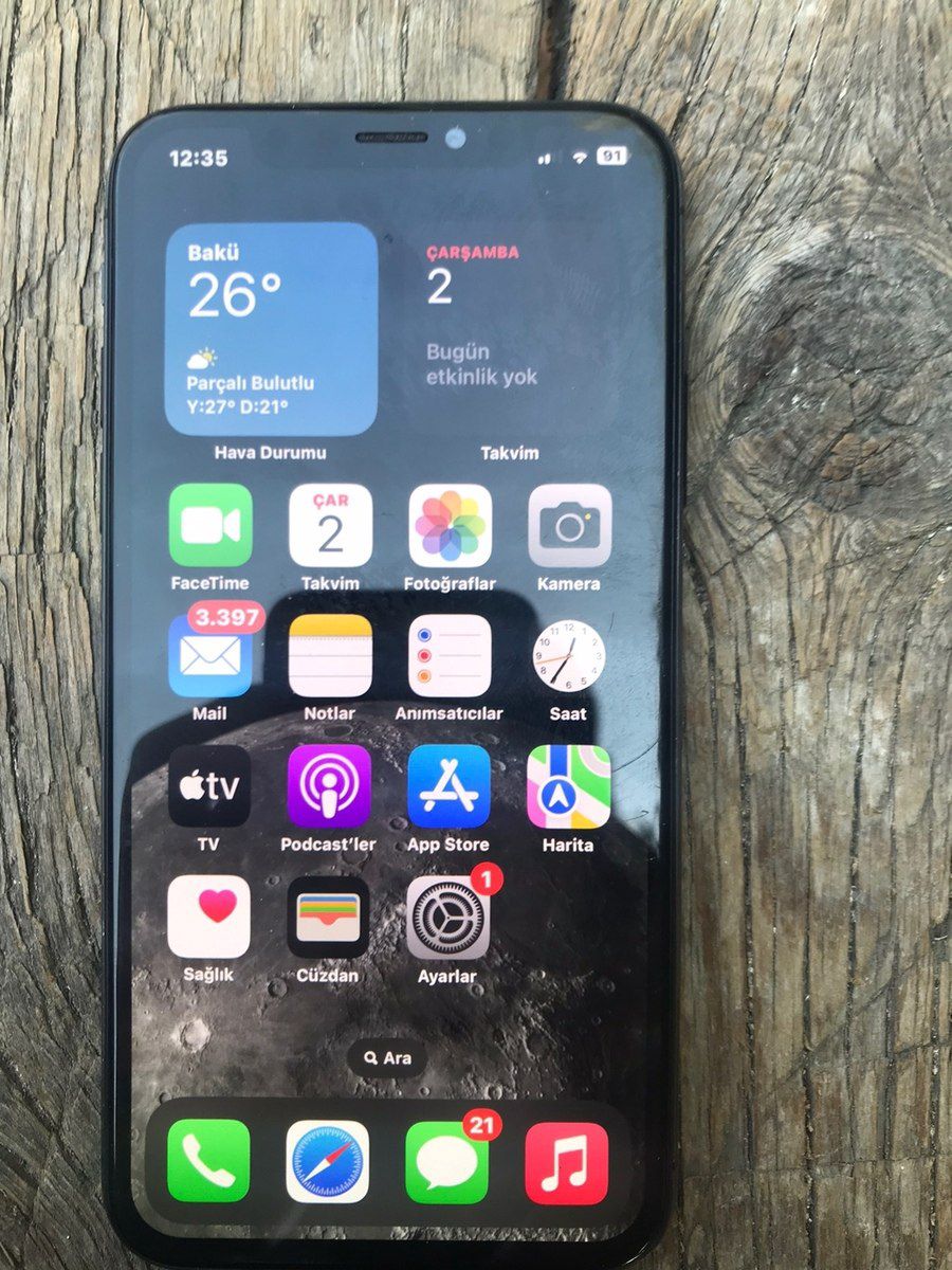 Apple iPhone X Space Gray 256GB/3GB — Smartfonlar, Bərdə (5)