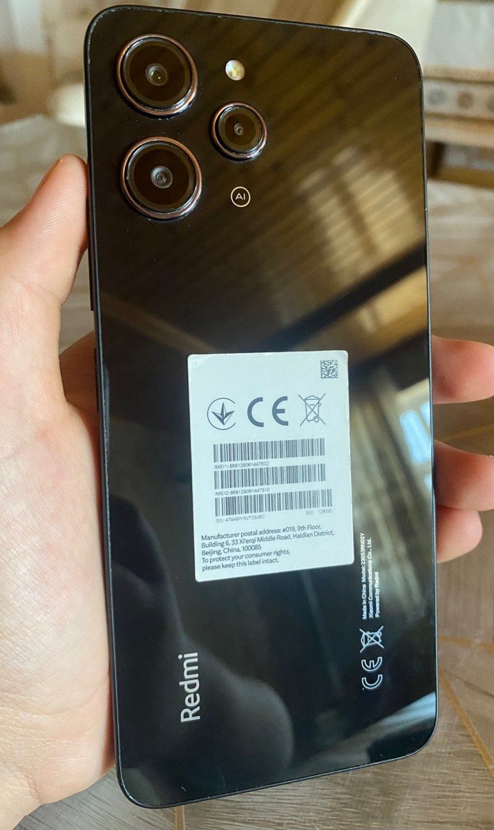 Xiaomi Redmi Note 12 (4G) Onyx Gray 128GB/4GB — Smartfonlar, Bakı