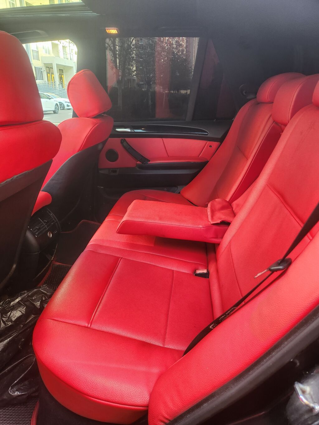 Komplekt, Qızdırıcı ilə, BMW X5, 2006 il, Orijinal, Almaniya, İşlənmiş — Salon detalları, Bakı (2)