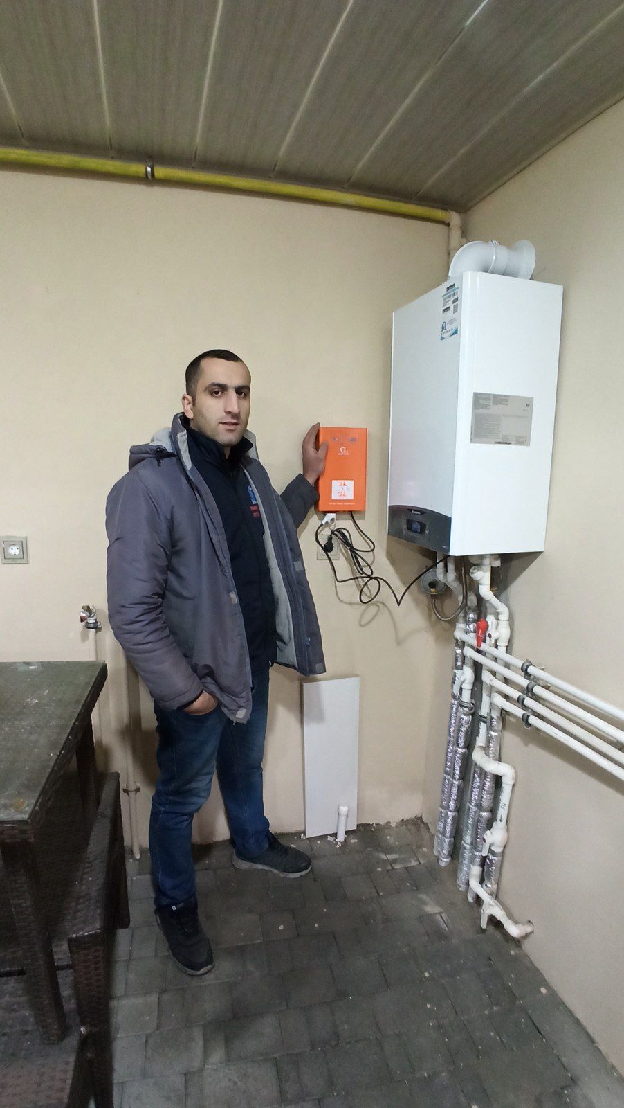 Kombi və radiatorların yuyulması / quraşdırılması — Xidmətlər, Bakı (3)