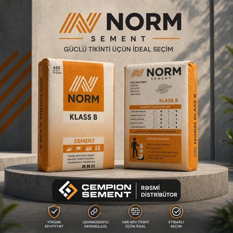 Sement "Norm B klass" — Bakı