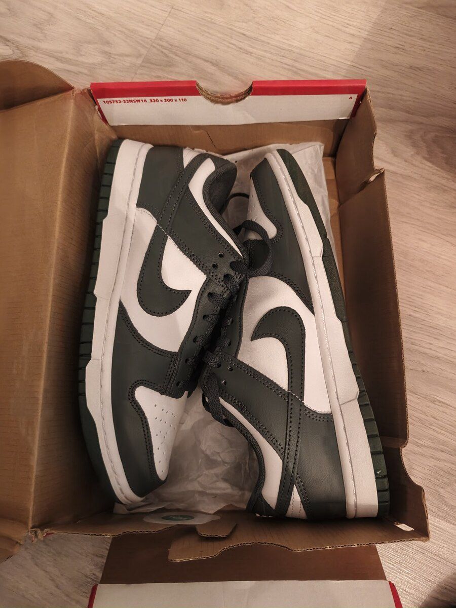 Nike dunk low vintage green idman ayaqqabısı — Geyim, ayakkabı, aksesuarlar, Bakı (4)
