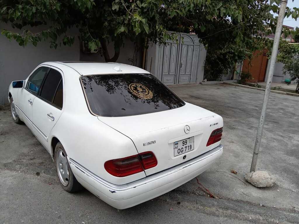 Mercedes E 320, 3.2 L, 1998 il, 400 000 km — Avtomobillər, Bakı (2)