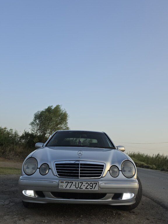 Mercedes E 240, 2.4 L, 2000 il, 369 000 km — Avtomobillər, Salyan (2)