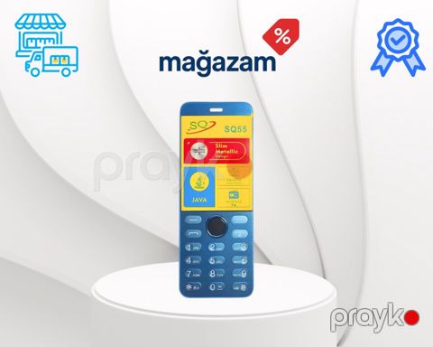 SQ 55 Blue düyməli mobil telefon — Bakı