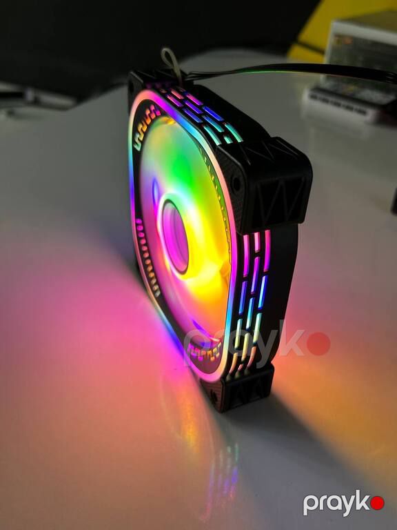 Titan MoonLight RGB Molex Fan (Black) — Kompüterlər və noutbuklar, Bakı (4)